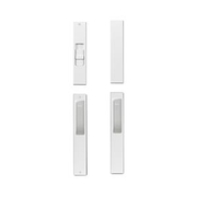 White Flush Mount Handle Set 9165988 Image